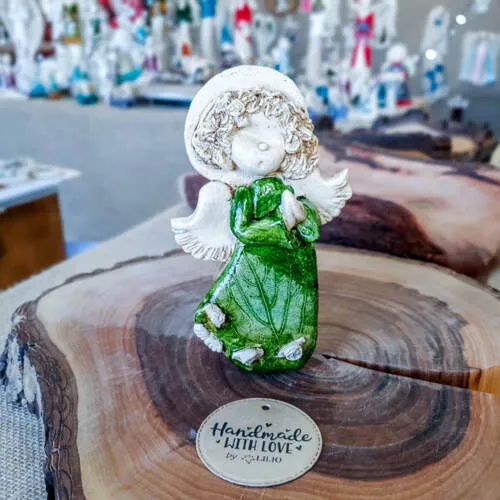 Figurka anioła Marzyciel Art 2 -  16 x 10 cm figurka dekoracyjna