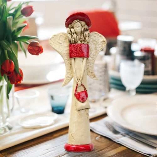 Figurka anioła 764 -  30 x 14 cm figurka dekoracyjna