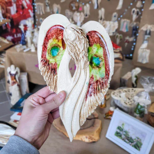 Figurka anioła Cynthia Art 105 -  30 x 17 cm figurka dekoracyjna