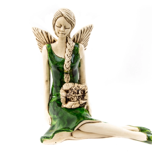 Figurka anioła 681 -  15 cm figurka dekoracyjna