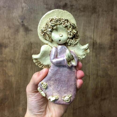 Figurka anioła 990 -  16 x 10 cm figurka dekoracyjna