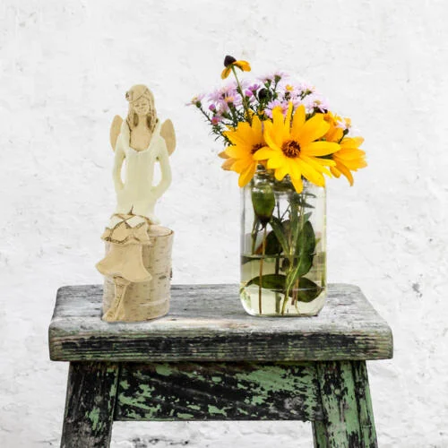 Figurka  anioła 925 -  20 x 9 cm figurka dekoracyjna