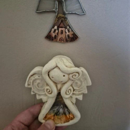 Figurka aniołka Niunia Art  -  10 x 7 cm figurka dekoracyjna