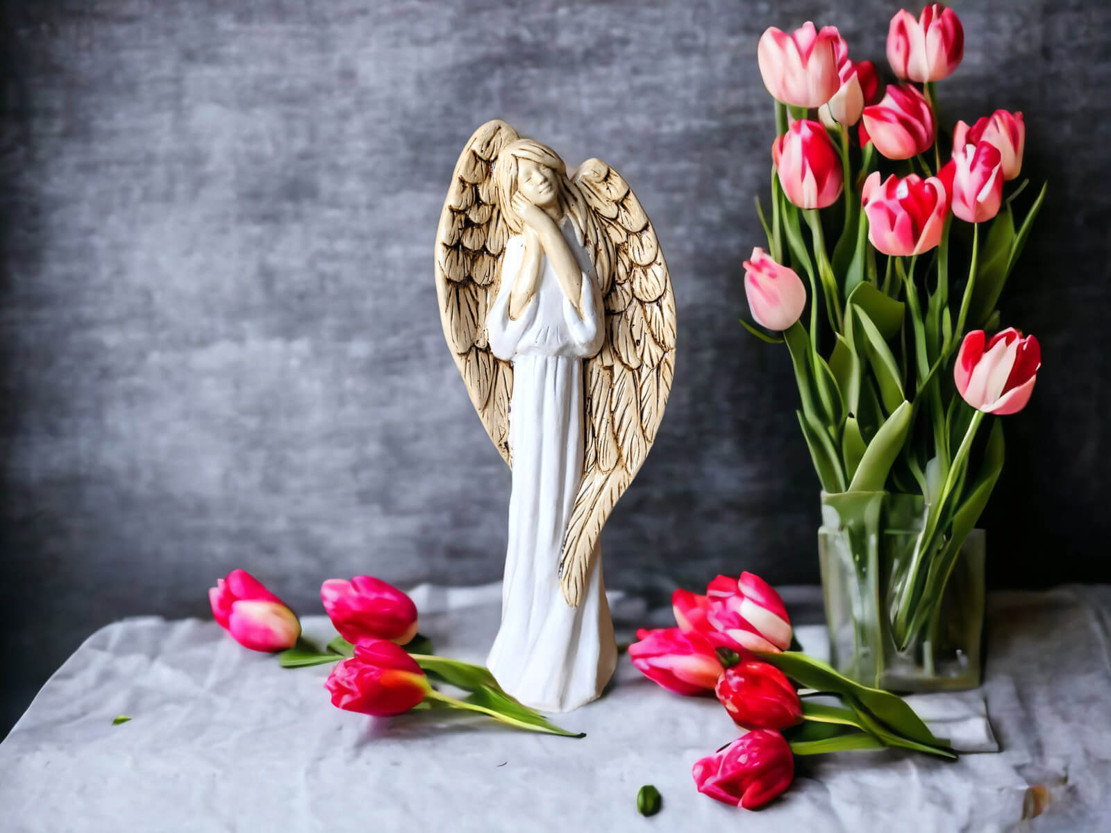 Baignoire Pilote En Béton Gris Style Faux Granit - Dimensions 60x40x18 Cm (hauteur)