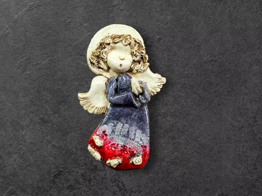 Figurka aniołka Marzyciel Art Leaf -  10 x 7 cm figurka dekoracyjna