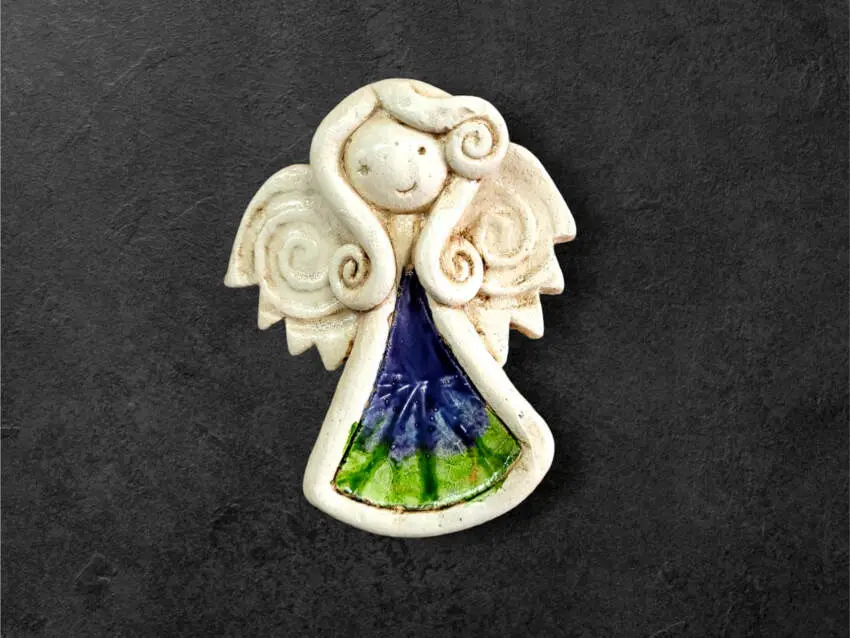 Figurka aniołka Niunia Art  -  10 x 7 cm figurka dekoracyjna