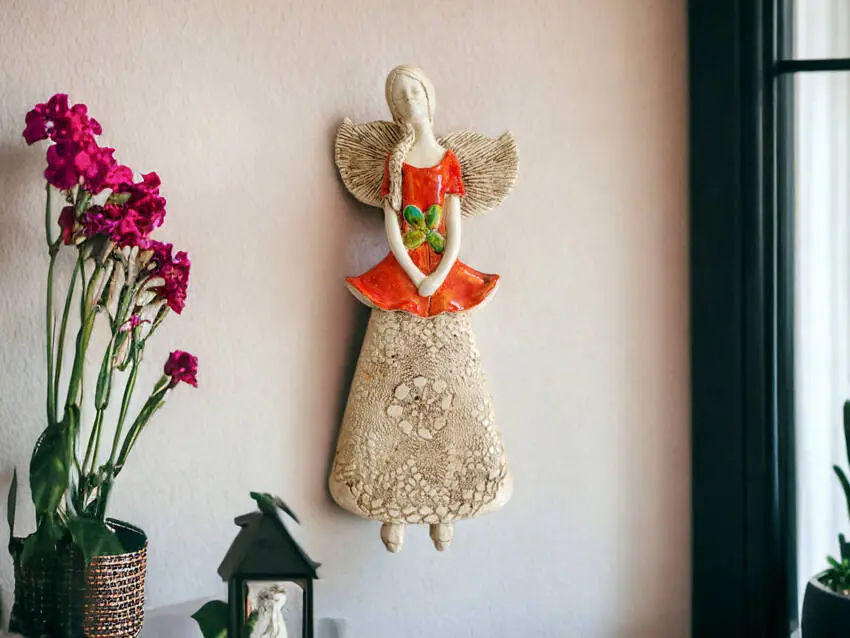Figurka anioła 795 -  30 x 14 cm figurka dekoracyjna