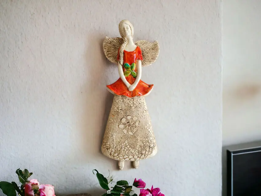 Figurka anioła 795 -  30 x 14 cm figurka dekoracyjna