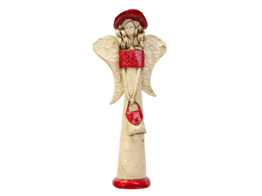 Figurka anioła 764 -  30 x 14 cm figurka dekoracyjna
